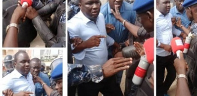 Ngouda Mboup : « La garde à vue des députés Dethie Fall et Mame Diarra Fam est contraire à l’article 61 de la Constitution… » Ngouda Mboup : « La garde à vue des députés Dethie Fall et Mame Diarra Fam est contraire à l’article 61 de la Constitution… »