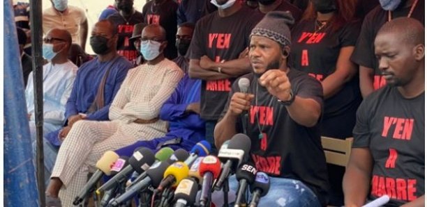 Manif du 29 juin : Y'en a marre promet de rejoindre Yaw, si elle n'est pas autorisée Manif du 29 juin : Y'en a marre promet de rejoindre Yaw, si elle n'est pas autorisée