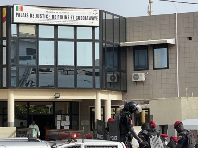 Tribunal de Guédiawaye : La conférence des leaders de Yewwi est venue prêter main forte à Ahmed Aïdara.