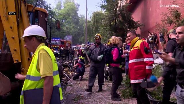 Ukraine : frappes russes sur Kiev, avant le sommet du G7 en Allemagne Ukraine : frappes russes sur Kiev, avant le sommet du G7 en Allemagne