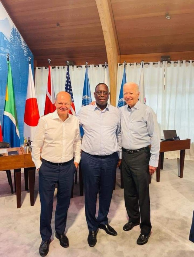 Macky Sall au sommet du G7 – Notre président est l’objet de toutes les attentions Macky Sall au sommet du G7 – Notre président est l’objet de toutes les attentions