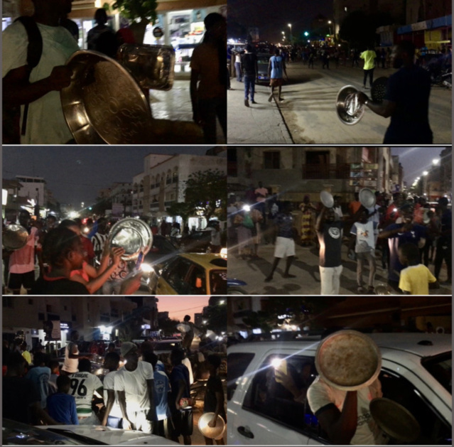 KOLDA : concert de casserole et de klaxon pas largement suivi... KOLDA : concert de casserole et de klaxon pas largement suivi...