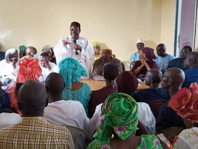 Les images du Zaïre de la coalition Wallu Sénégal chez le Khalife Général des Tidjanes Serigne Babacar Mbaye Sy Mansour à Tivaouane.