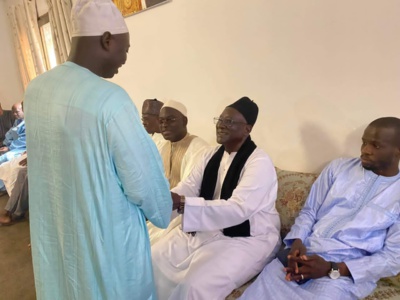 Les images du Zaïre de la coalition Wallu Sénégal chez le Khalife Général des Tidjanes Serigne Babacar Mbaye Sy Mansour à Tivaouane.
