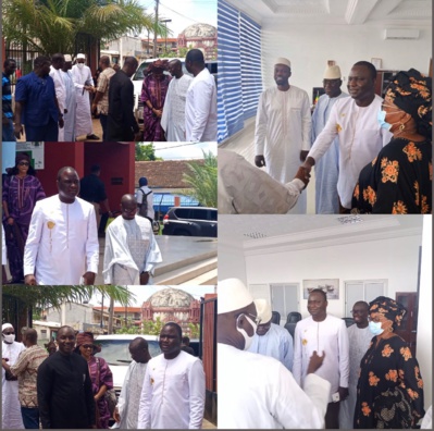 Décès de manifestants le 17 juin : Les leaders de YAW dans le sud pour la présentation de condoléances. Décès de manifestants le 17 juin : Les leaders de YAW dans le sud pour la présentation de condoléances.