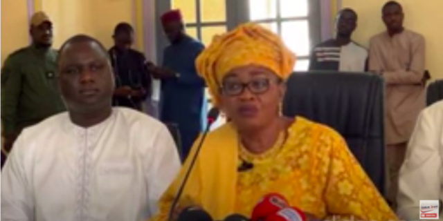 Aida Mbodj sur l’affaire dite ‘’Force spéciale’’ : «je recommande aux autorités de ne pas jouer avec ces choses, parce que c’est trop sérieux» Aida Mbodj sur l’affaire dite ‘’Force spéciale’’ : «je recommande aux autorités de ne pas jouer avec ces choses, parce que c’est trop sérieux»
