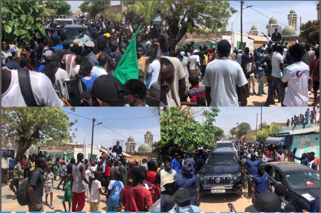 Médina Baye / Collision entre le convoi de Yewwi Askan Wi et celui de Benno Bokk Yakaar : Plusieurs blessés enregistrés.