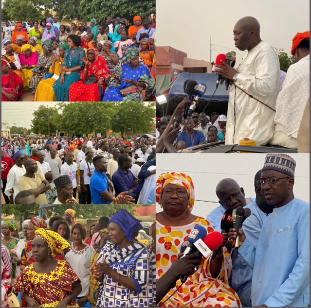 Kaolack, Gossas, Guinguinéo : La coalition Wallu Sénégal en communion avec les populations du Saloum. Kaolack, Gossas, Guinguinéo : La coalition Wallu Sénégal en communion avec les populations du Saloum.