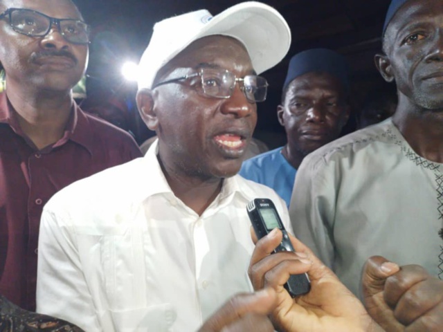 Législatives à Kolda / Mamadou Lamine Thiam : « les inondations montrent que même la nature est contre Bby en déclin… »