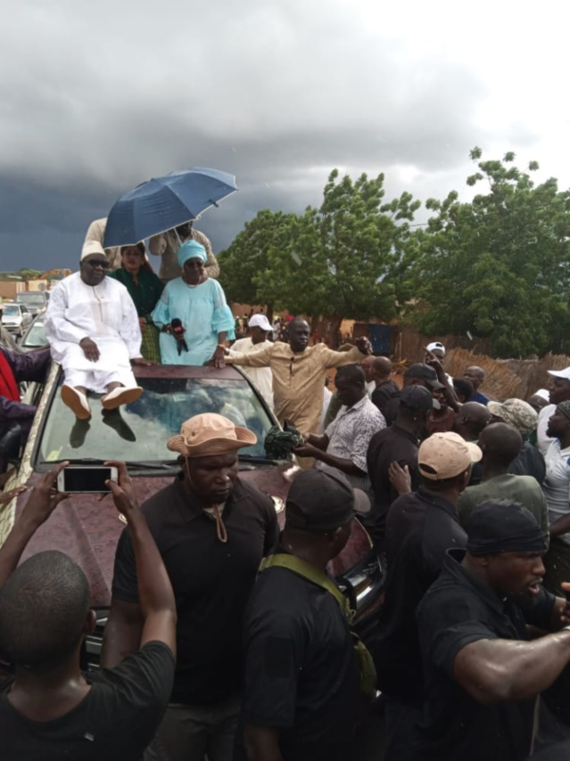 Accueil de Mimi Touré à Koungheul : Mayacine Camara mobilise ses troupes! Accueil de Mimi Touré à Koungheul : Mayacine Camara mobilise ses troupes!