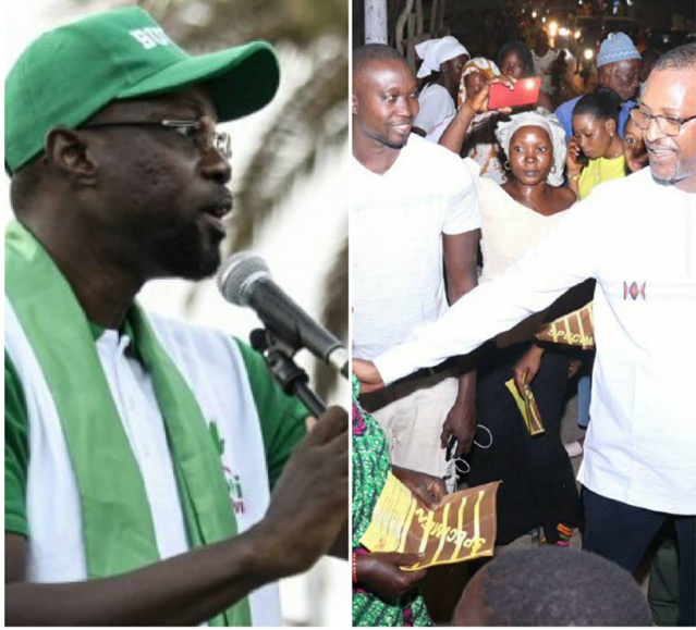 Sonko VS Mame Boye Diao – Ce mardi sera très chaud à Kolda où le leader de Pastef compte battre campagne Sonko VS Mame Boye Diao – Ce mardi sera très chaud à Kolda où le leader de Pastef compte battre campagne