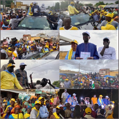 Législatives 2022 : L’inter coalition Wallu-Yewwi à l'écoute des populations de Dahra Djolof, Linguère et Barkédji. Législatives 2022 : L’inter coalition Wallu-Yewwi à l'écoute des populations de Dahra Djolof, Linguère et Barkédji.