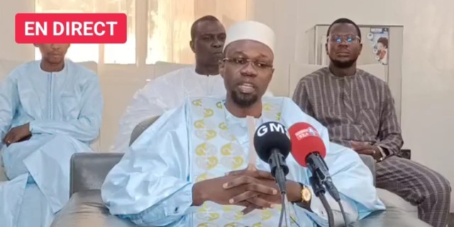Ousmane Sonko à Macky Sall : « Nous savons ce que vous ressentez… Mais faites preuve de grandeur et de dignité! » Ousmane Sonko à Macky Sall : « Nous savons ce que vous ressentez… Mais faites preuve de grandeur et de dignité! »