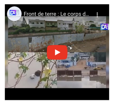 Front de terre : Le corps d'un jeune guinéen de 15 ans sorti des eaux du canal par les sapeurs-pompiers...