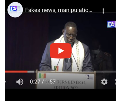 Fakes news, manipulation et réseaux sociaux : Macky Sall fait le procès du net..