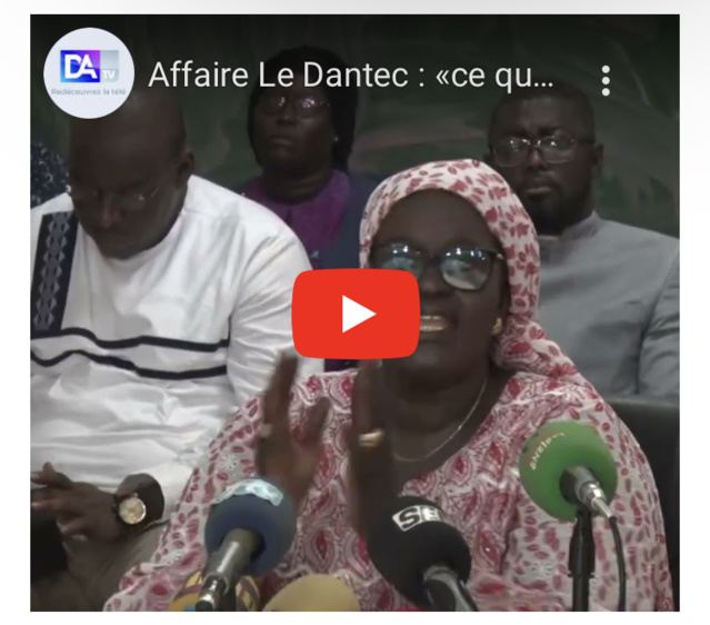 Affaire Aristide Le Dantec / Marie Khemesse sort ses vérités : « ce qui est important ce n'est pas là où on les amène, mais la qualité des soins… »