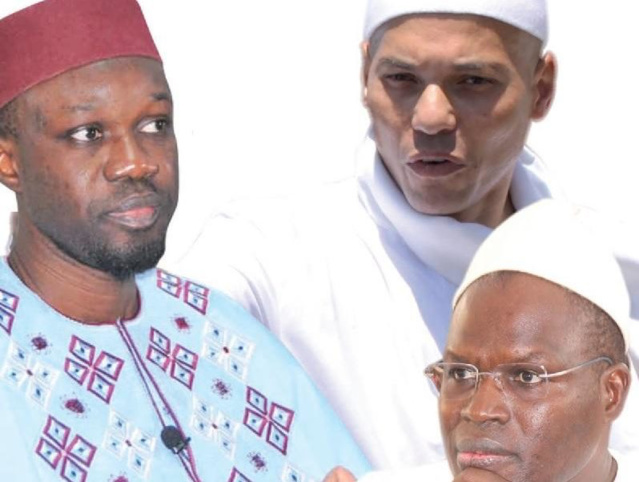 Sonko,Karim, Khalifa, ces candidats en sursis Sonko,Karim, Khalifa, ces candidats en sursis