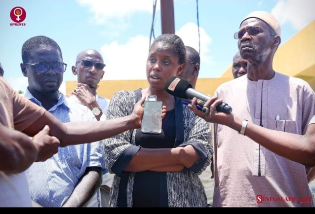 Gabrielle Kane reçoit les prières et bénédictions de Thierno Samassa et des érudits du Fouta
