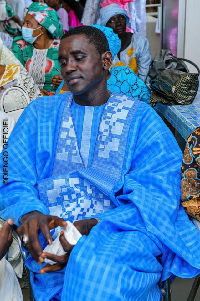 Suite des images du baptême de la fille aînée de Moustapha Fall Tilala
