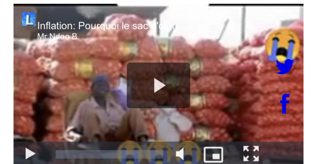 Inflation: Pourquoi le sac d'oignon doit coûter 300.000 F CFA et ce que devraient faire les cultivateurs, selon ce Sénégalais Inflation: Pourquoi le sac d'oignon doit coûter 300.000 F CFA et ce que devraient faire les cultivateurs, selon ce Sénégalais