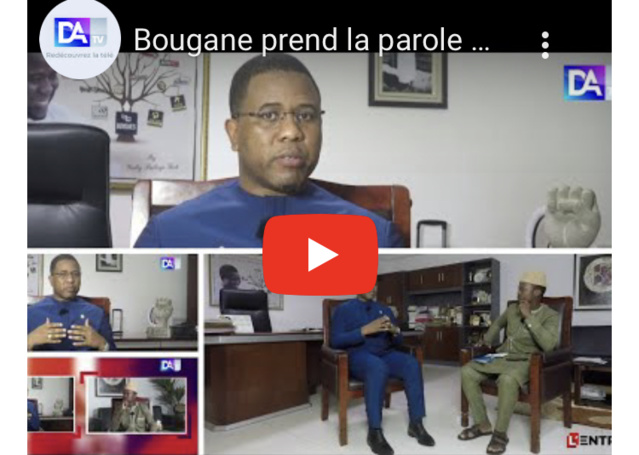 Bougane prend la parole dans ‘L’Entretien’ : « Ce qui me différencie des politiciens (...) Notre philosophie, c’est d’abréger la souffrance des sénégalais. Pourquoi ‘Tekki Jotna’... »