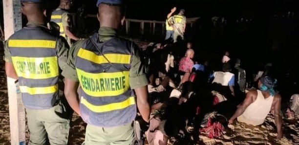 Émigration clandestine : Cent onze migrants interpellés par la Gendarmerie de Fimela
