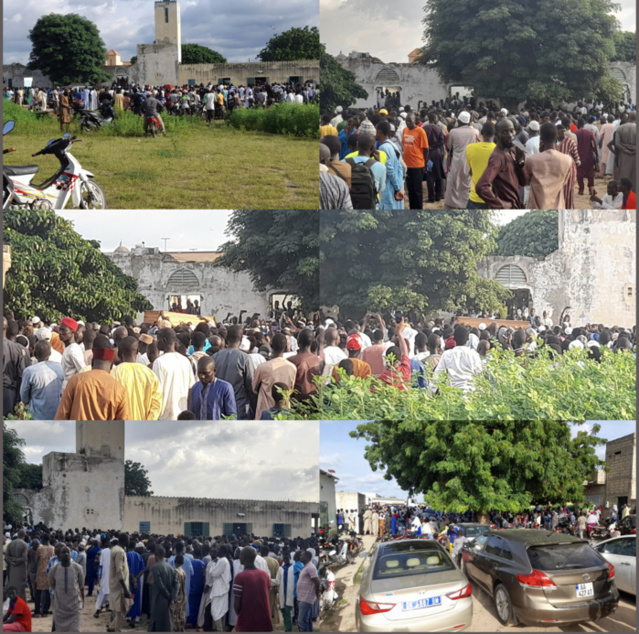 Kaolack : Imam Alioune Badara Ndao inhumé à Ngane. Kaolack : Imam Alioune Badara Ndao inhumé à Ngane.