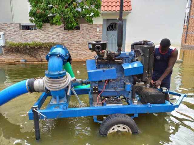 Jaxaay: Les tuyaux du plan Orsec sectionnés Jaxaay: Les tuyaux du plan Orsec sectionnés