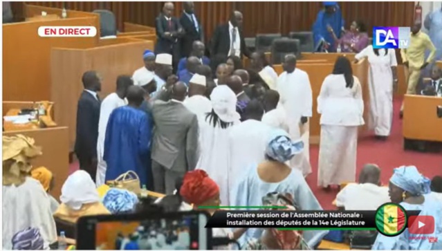 Révélations sur  la grosse bagarre à l'Assemblée nationale entre députés...