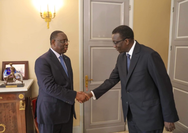 AMADOU BA SE PROMET DE ‘’METTRE EN ŒUVRE AVEC SUCCÈS LA VISION’’ DU CHEF DE L’ETAT