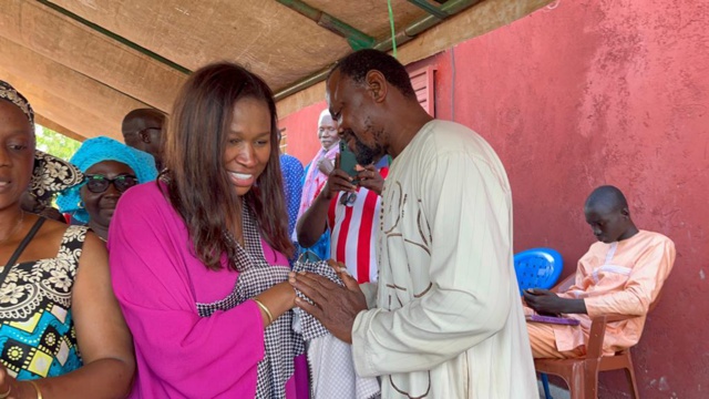 Niaguis déroule le tapis rouge pour son maire Victorine Anquediche NDEYE Niaguis déroule le tapis rouge pour son maire Victorine Anquediche NDEYE