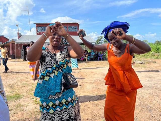Niaguis déroule le tapis rouge pour son maire Victorine Anquediche NDEYE Niaguis déroule le tapis rouge pour son maire Victorine Anquediche NDEYE