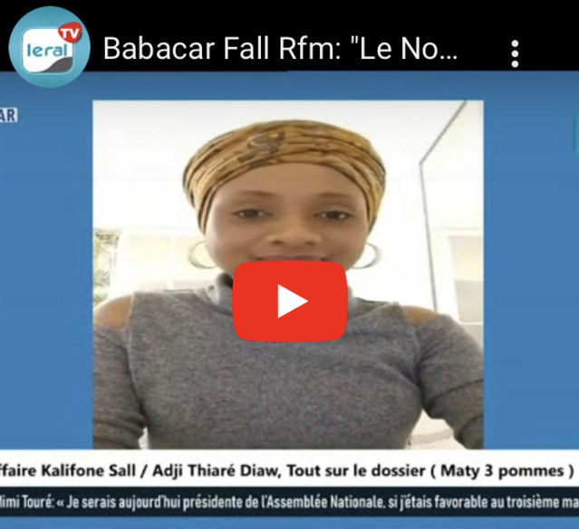 Babacar Fall Rfm: "Le Nouveau Type de Politicien ne fait aucune proposition, à part les insultes..." Babacar Fall Rfm: "Le Nouveau Type de Politicien ne fait aucune proposition, à part les insultes..."
