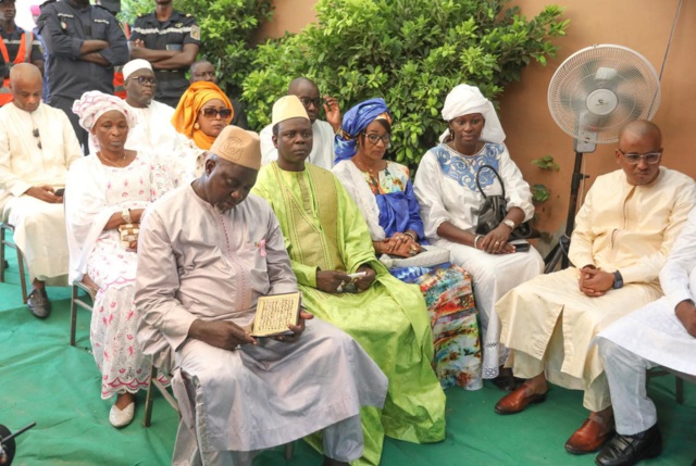 Le Président Macky SALL a présenté  ses condoléances et celles de la Nation à la Famille de feu Haj Moustapha Guèye