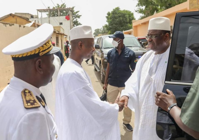Ziara du Pr Macky Sall à Tivaouane (images)