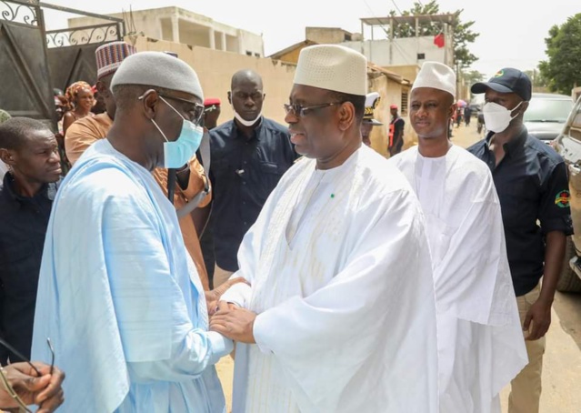 Ziara du Pr Macky Sall à Tivaouane (images)
