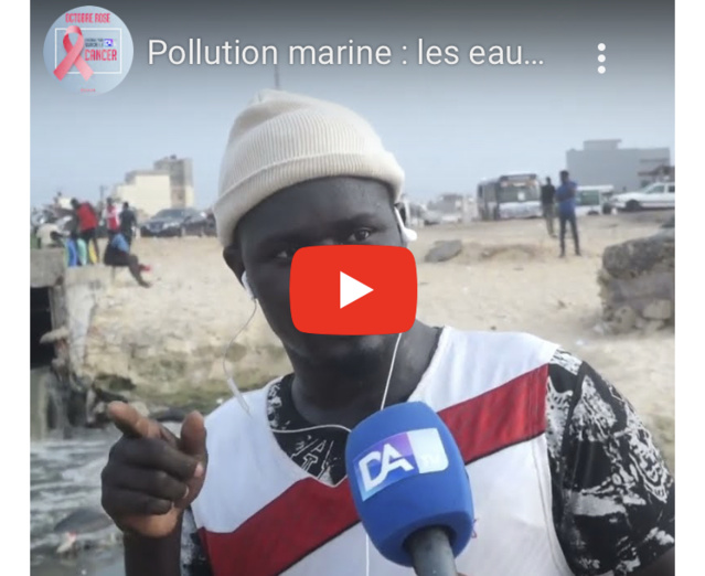 Pollution marine : les eaux usées souillent la plage de Diamalaye. (Reportage) Pollution marine : les eaux usées souillent la plage de Diamalaye. (Reportage)