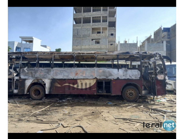 INCENDIE D’UN BUS DAKAR DEM DIKK : Un soupçon de sabotage INCENDIE D’UN BUS DAKAR DEM DIKK : Un soupçon de sabotage