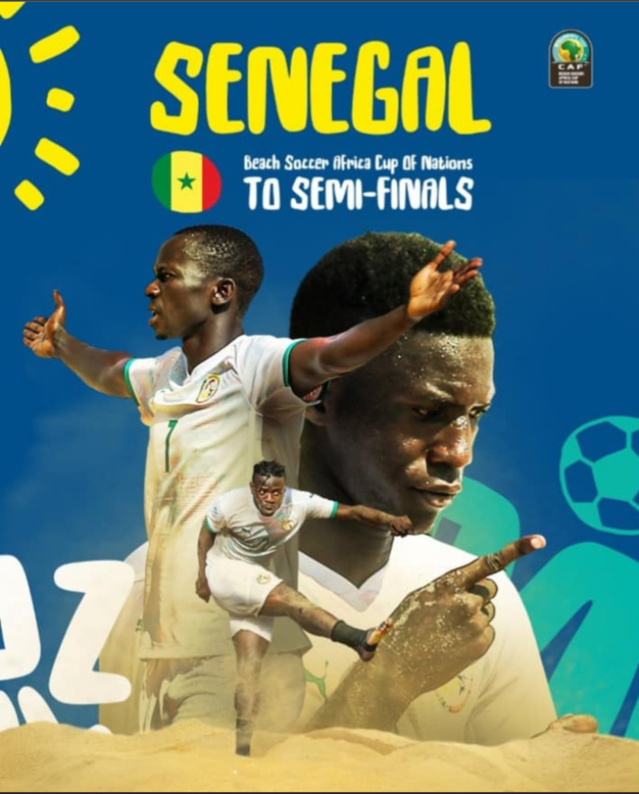 CAN Beach Soccer 2022 : À l’issue d’un match serré, le Sénégal bat l’Égypte et file en demi-finale… CAN Beach Soccer 2022 : À l’issue d’un match serré, le Sénégal bat l’Égypte et file en demi-finale…
