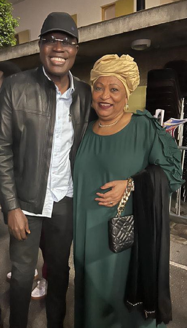Retrouvailles en France : Soham Wardini en réunion avec Khalifa Sall