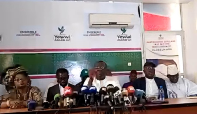 Audition du leader de Pastef ce jeudi: « Ousmane est très serein et dans les dispositions du justiciable… Nous allons l’accompagner et assumer toutes les conséquences… »( Conférence des Leaders de YAW ) Audition du leader de Pastef ce jeudi: « Ousmane est très serein et dans les dispositions du justiciable… Nous allons l’accompagner et assumer toutes les conséquences… »( Conférence des Leaders de YAW )