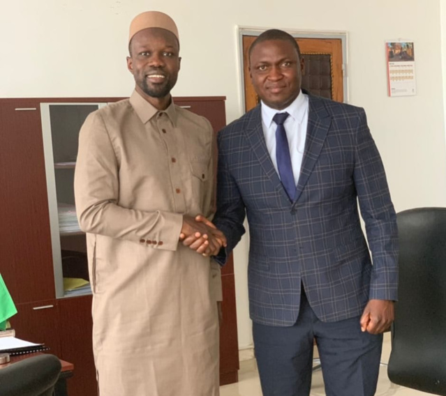 Toussaint Manga à Ousmane Sonko : « Vous avez tout mon soutien… » Toussaint Manga à Ousmane Sonko : « Vous avez tout mon soutien… »