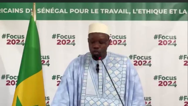 Revivez la conférence de presse de Ousmane Sonko sur son audition Revivez la conférence de presse de Ousmane Sonko sur son audition