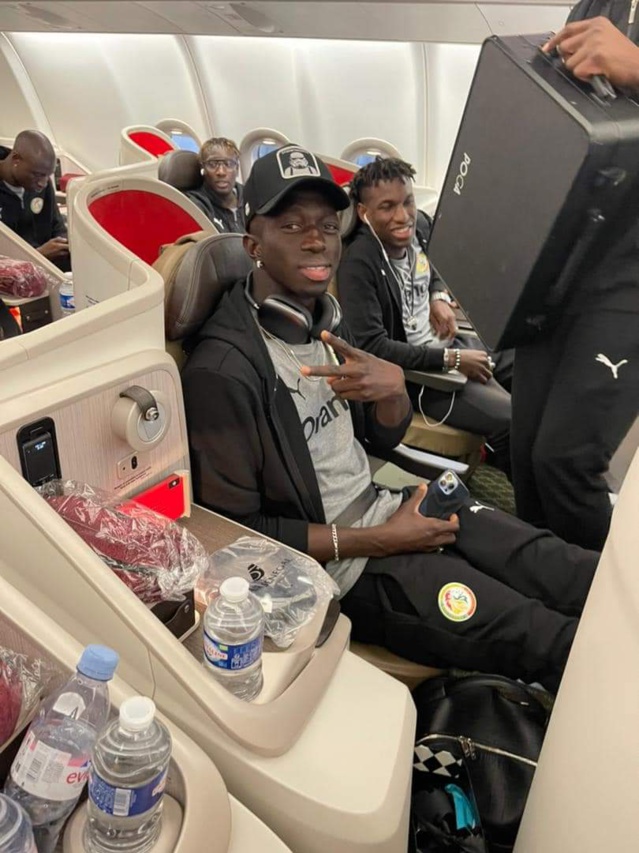 ✈️ Les lions du Sénégal en partance pour Doha à bord d'Air Senegal
