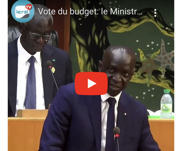 Vote du budget : Le Ministre Mamadou Moustapha Bâ vers son 1er grand défi Vote du budget : Le Ministre Mamadou Moustapha Bâ vers son 1er grand défi