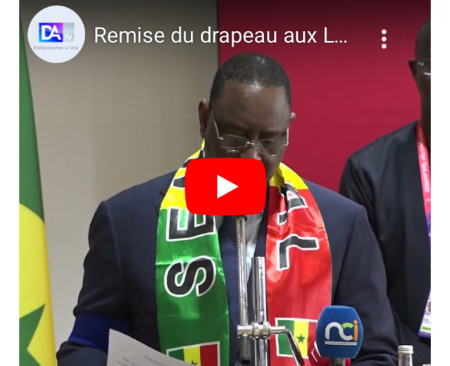 Remise du drapeau aux Lions (Qatar) : Le message émouvant du président Macky Sall à Sadio Manè… Remise du drapeau aux Lions (Qatar) : Le message émouvant du président Macky Sall à Sadio Manè…