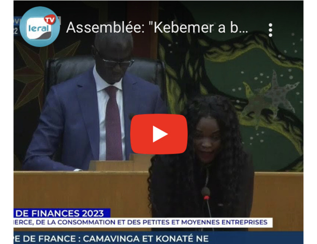 Assemblée nationale : "Kébémer a besoin de marchés qui permettront aux commerçants, d'écouler leurs marchandises" (Député) Assemblée nationale : "Kébémer a besoin de marchés qui permettront aux commerçants, d'écouler leurs marchandises" (Député)