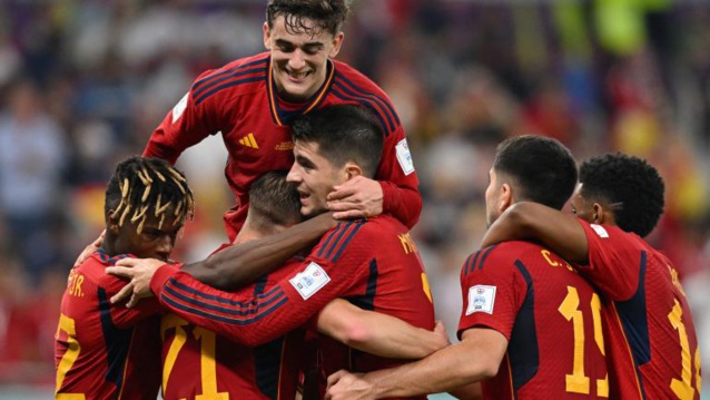 COUPE DU MONDE | L'ESPAGNE ÉCRASE LE COSTA RICA (7-0) EN FAISANT FORTE IMPRESSION