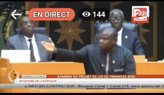 Le député Matar Diop encense le ministre de l'Intérieur et canarde l'opposition Le député Matar Diop encense le ministre de l'Intérieur et canarde l'opposition