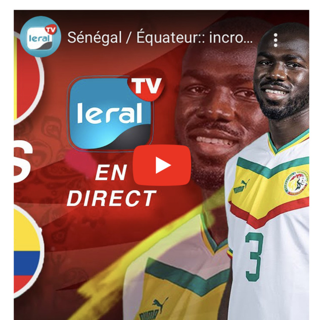 Sénégal / Équateur: incroyable mobilisation au Monument et à l’UCAD Sénégal / Équateur: incroyable mobilisation au Monument et à l’UCAD